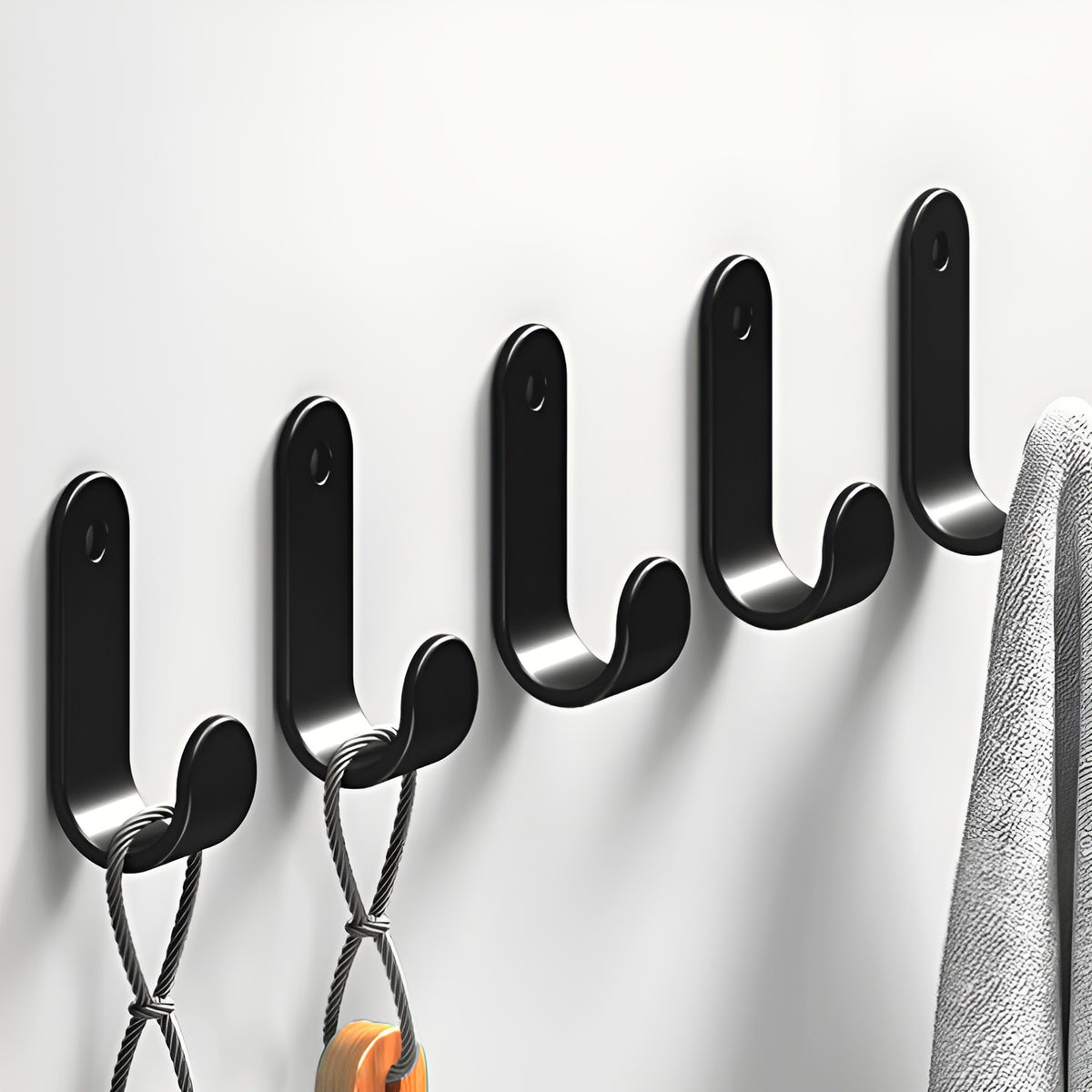 Gancho organizador de pared multiusos (5 unidades)