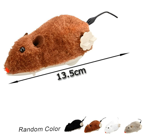 Ratón de Peluche de Cuerda para Gatos