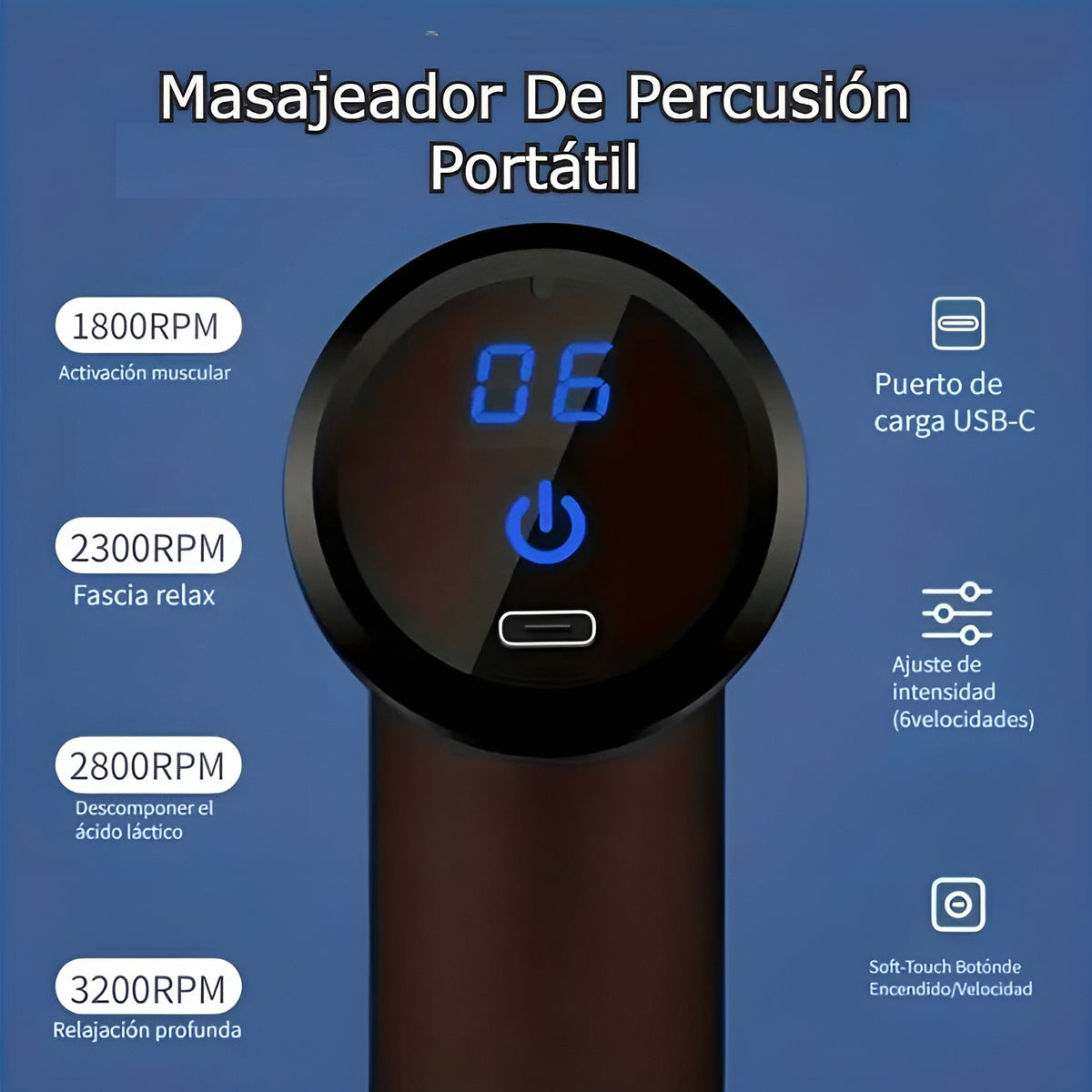 Masajeador multifuncional – Tienda online NQLN Store Venezuela
