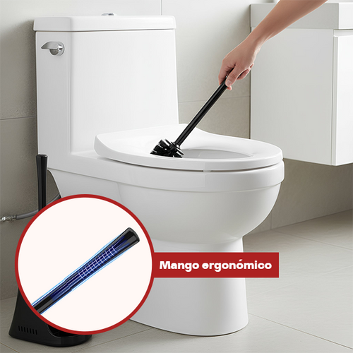 Destapador con Cepillo inodoro VAULI
