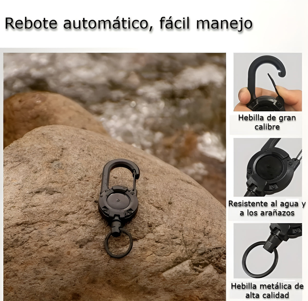 Llavero retráctil – Tienda online NQLN Store Venezuela