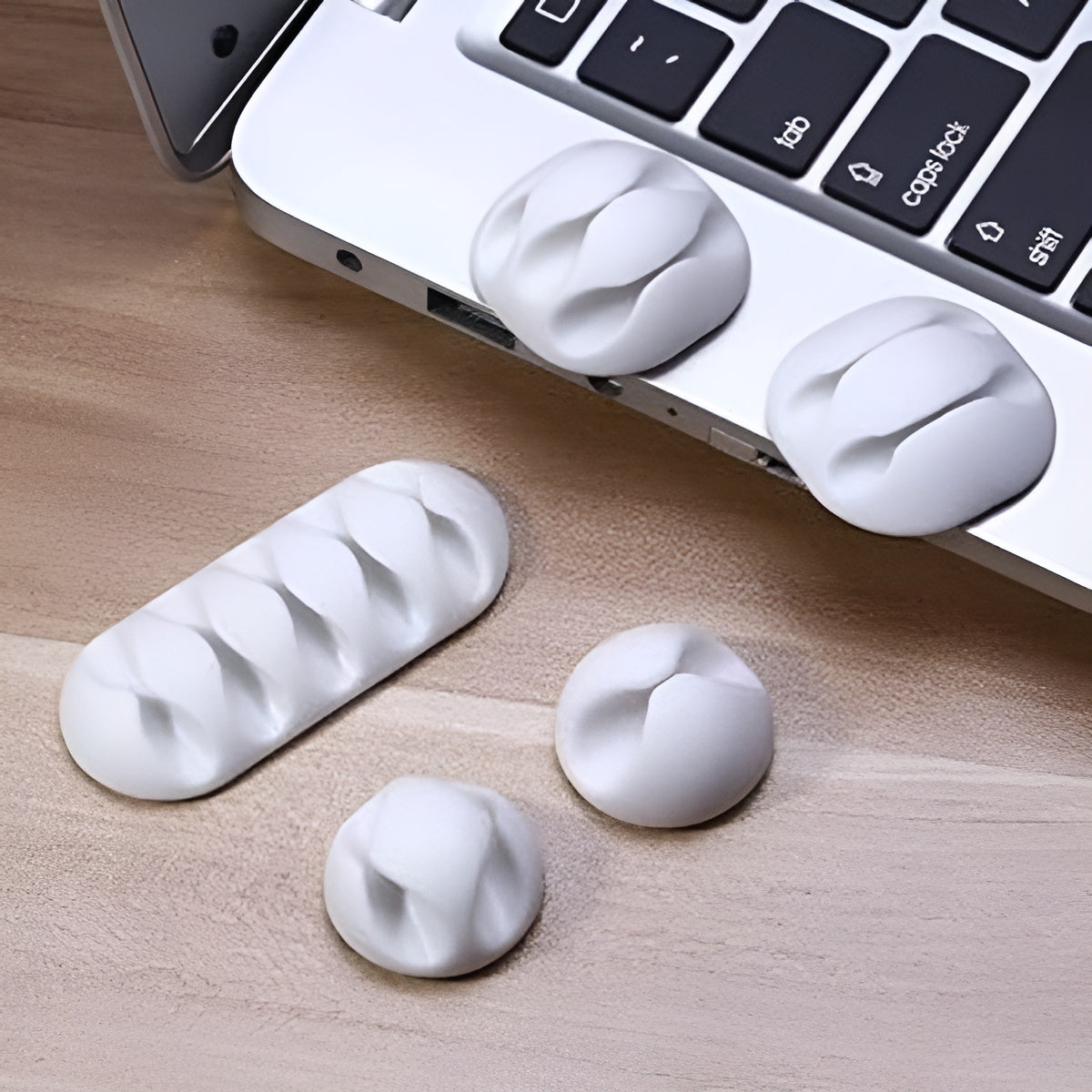 Organizador de cables de silicona