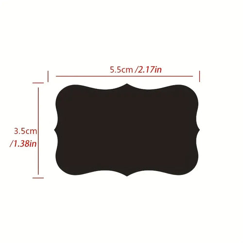 Pegatinas de Pizarra Negra de PVC