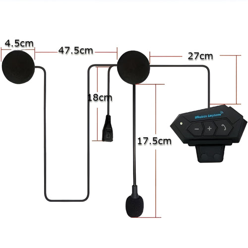 Audifonos para cascos de motos