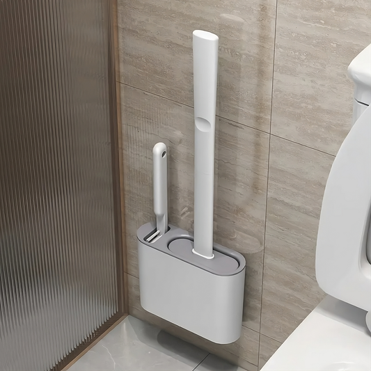 Juego de cepillos para inodoro de montaje en pared