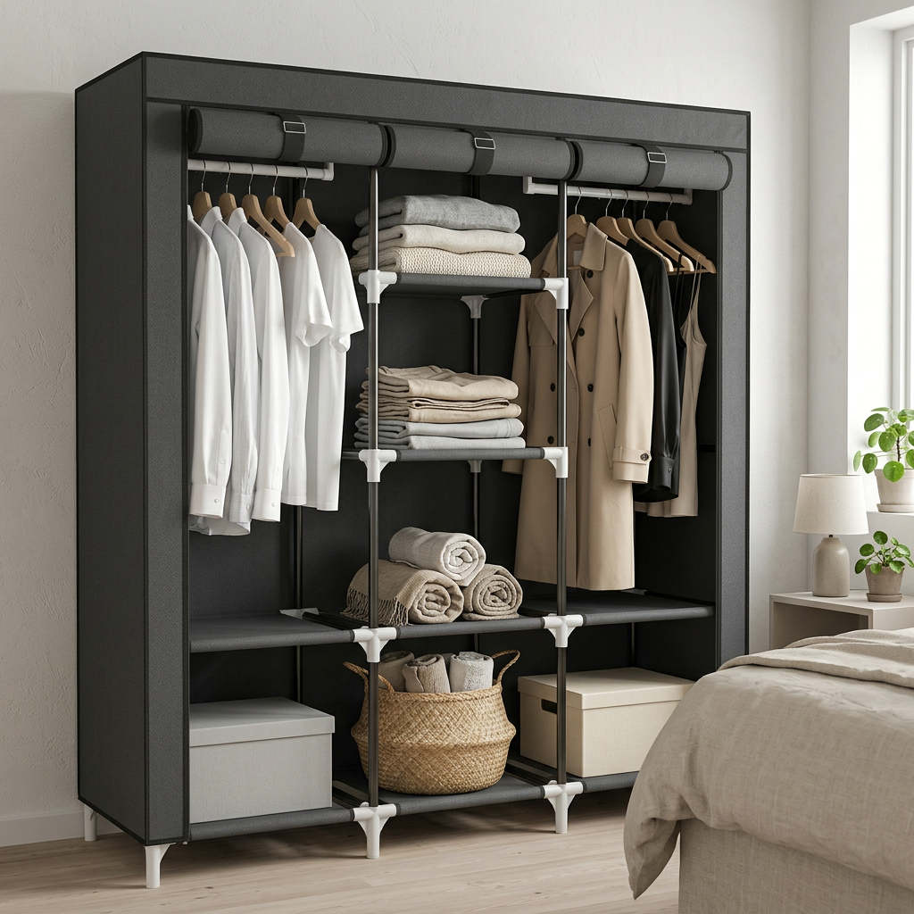 Armario closet organizador Vauli – Detalle y presentación – NQLN Store Venezuela