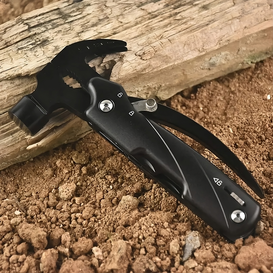 Martillo multiherramienta 12 en 1 con cerradura de seguridad