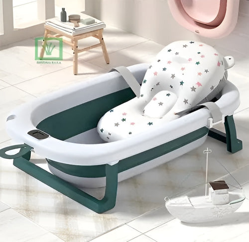 Juego de bañera plegable portátil para niño