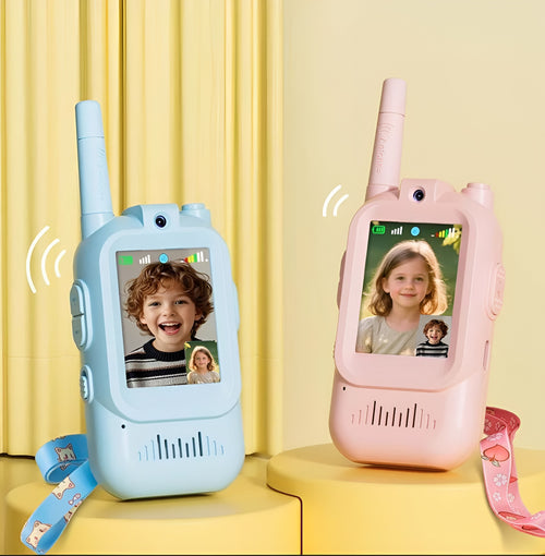 Walkie Talkies de Video para Niños y Niñas (2 unidades)