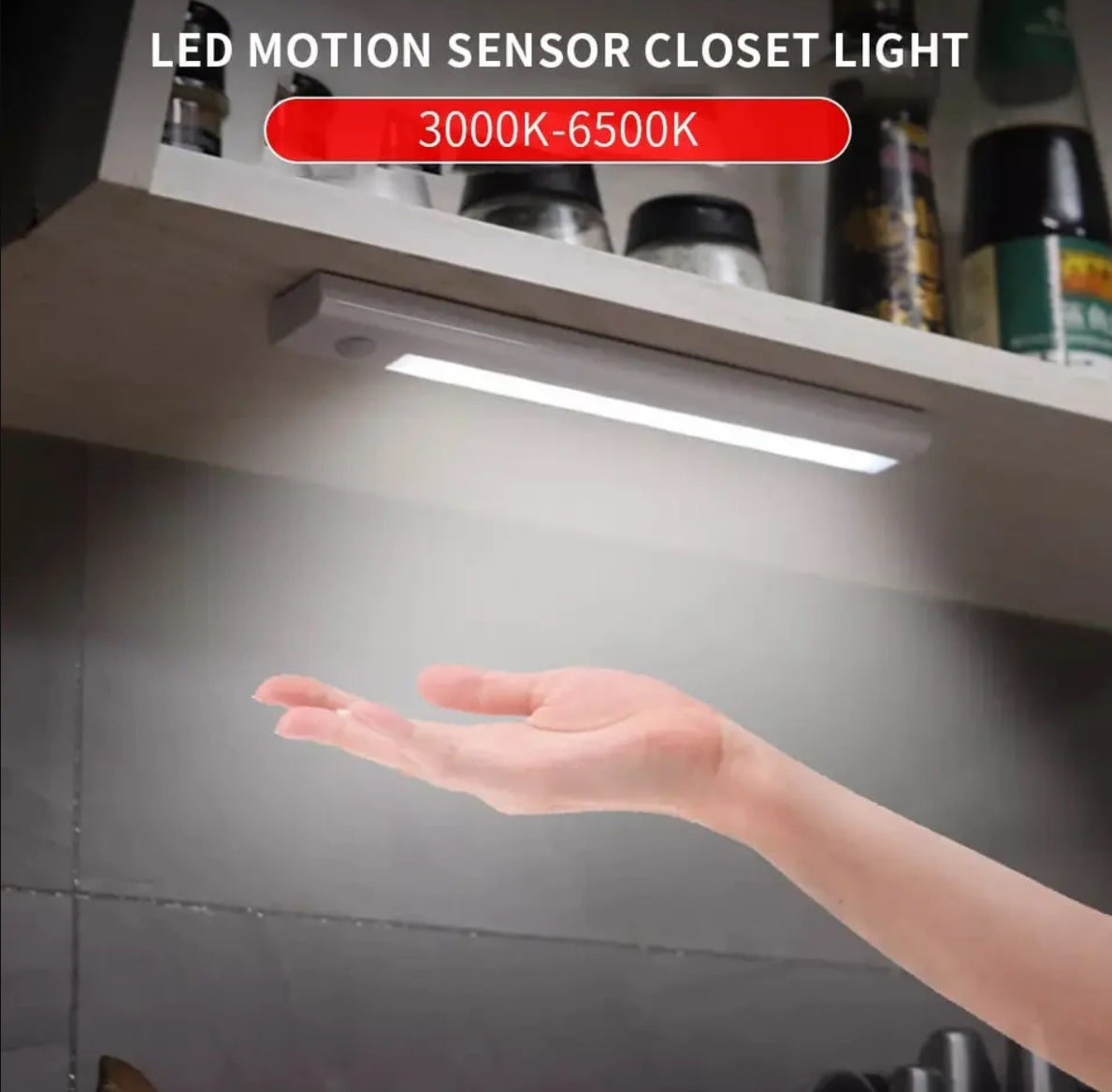 Ilumina tus espacios oscuros con la Luz con Sensor Rectangular ...