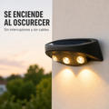 Lampara solar LED con sensor de movimiento
