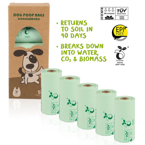 Bolsas biodegradables para desechos (Pack de 100)
