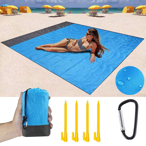 Manta de playa libre de arena