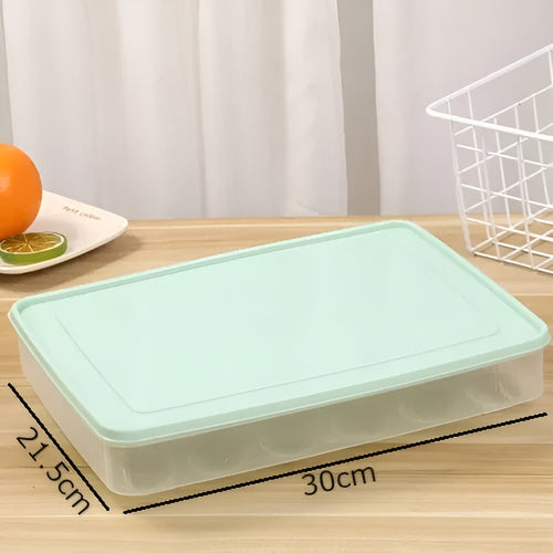 Recipientes de almacenamiento con tapa para huevos pequeños