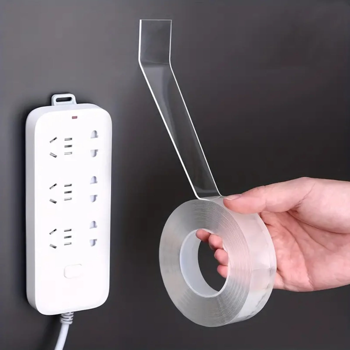 Adhesivo Transparente Doble Cara