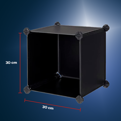 Estanteria de cubos modular VAULI (6 piezas)