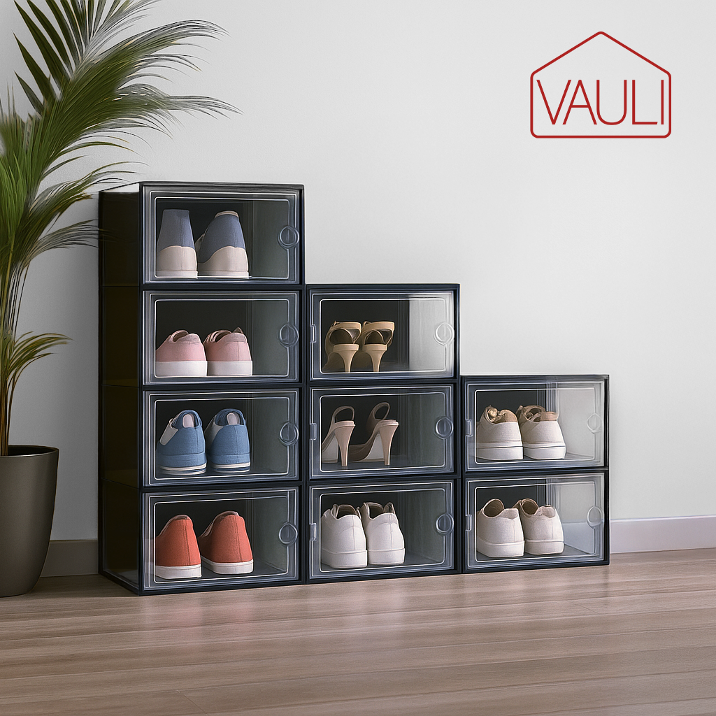 Estantería Apilable para zapatos Vauli (9 Cubos)
