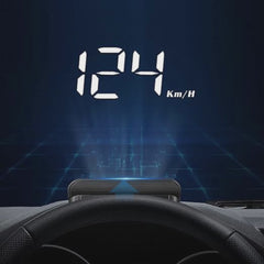 Velocímetro con proyección en retrovisor