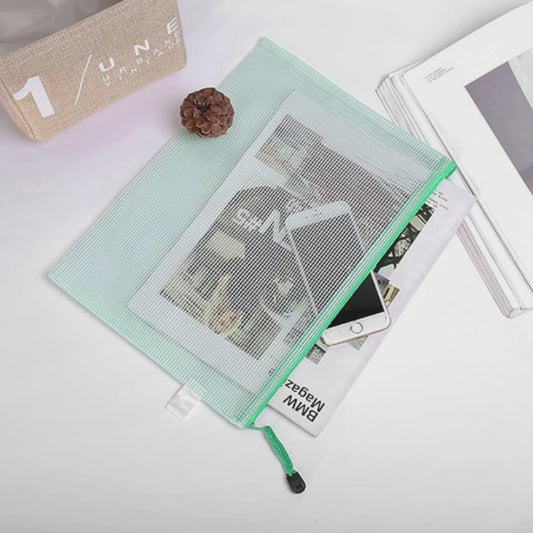 Bolsa transparente para documentos