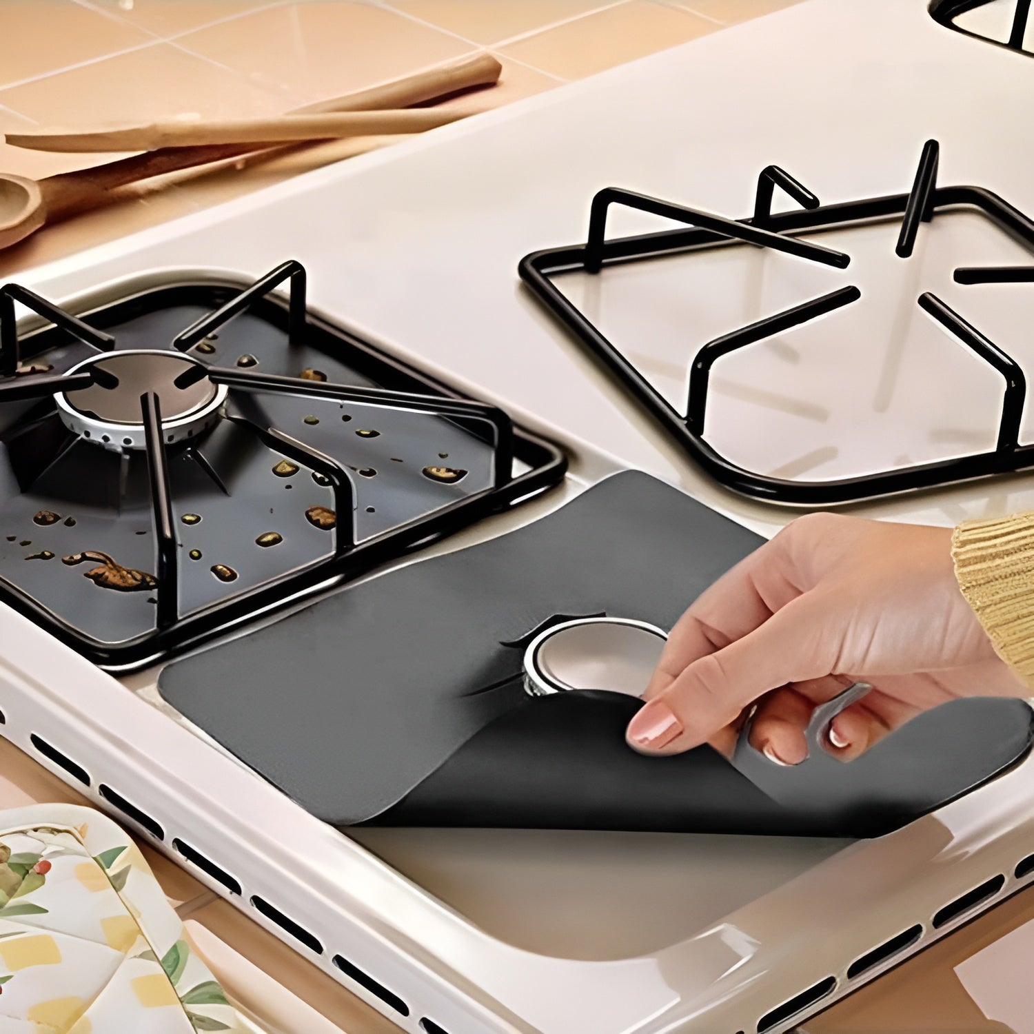 Protector de Estufas/Hornilla (Pack de 4)