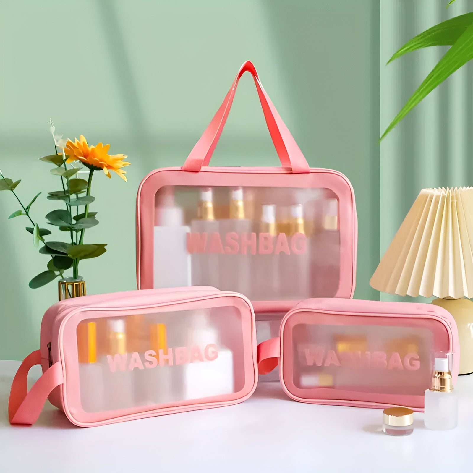 Organizador bolso de cosmeticos (Set de 3)