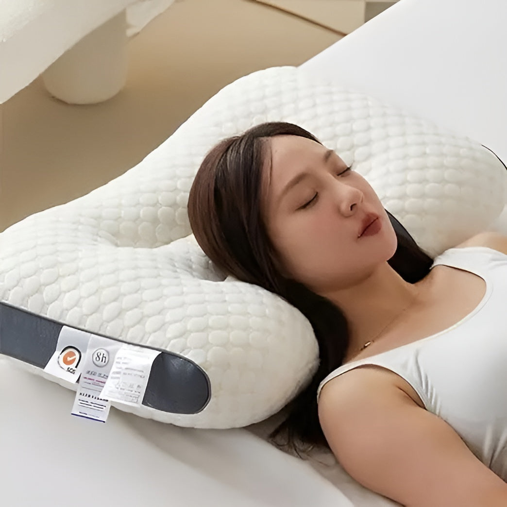 Almohada de apoyo para aliviar el dolor de cuello