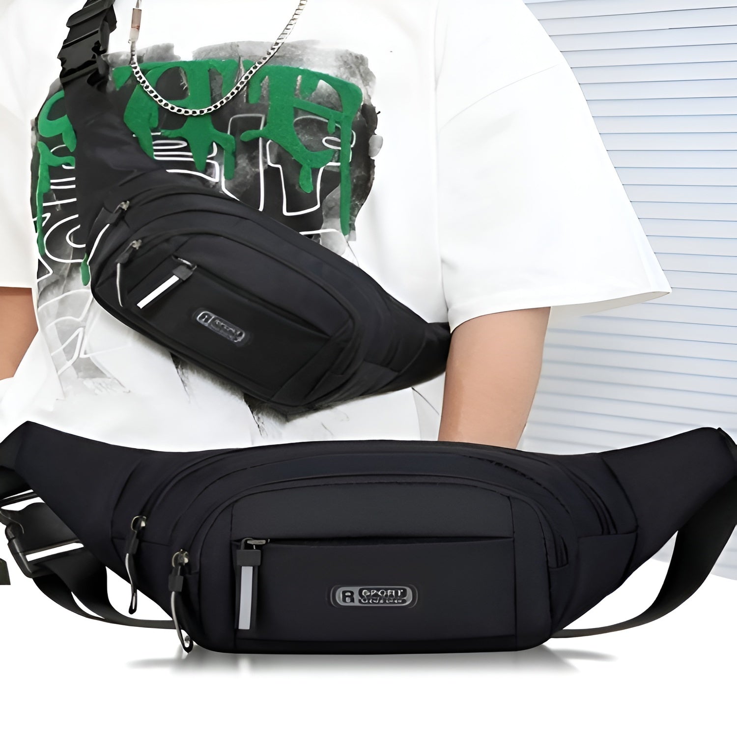 Bandolero con correa ajustable