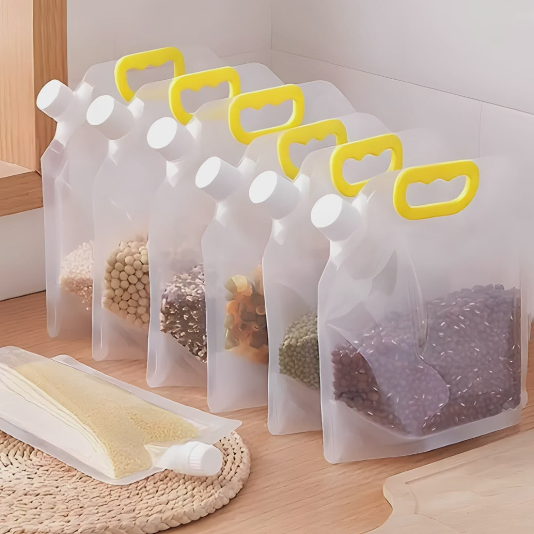 Bolsas para almacenamiento de frutos secos