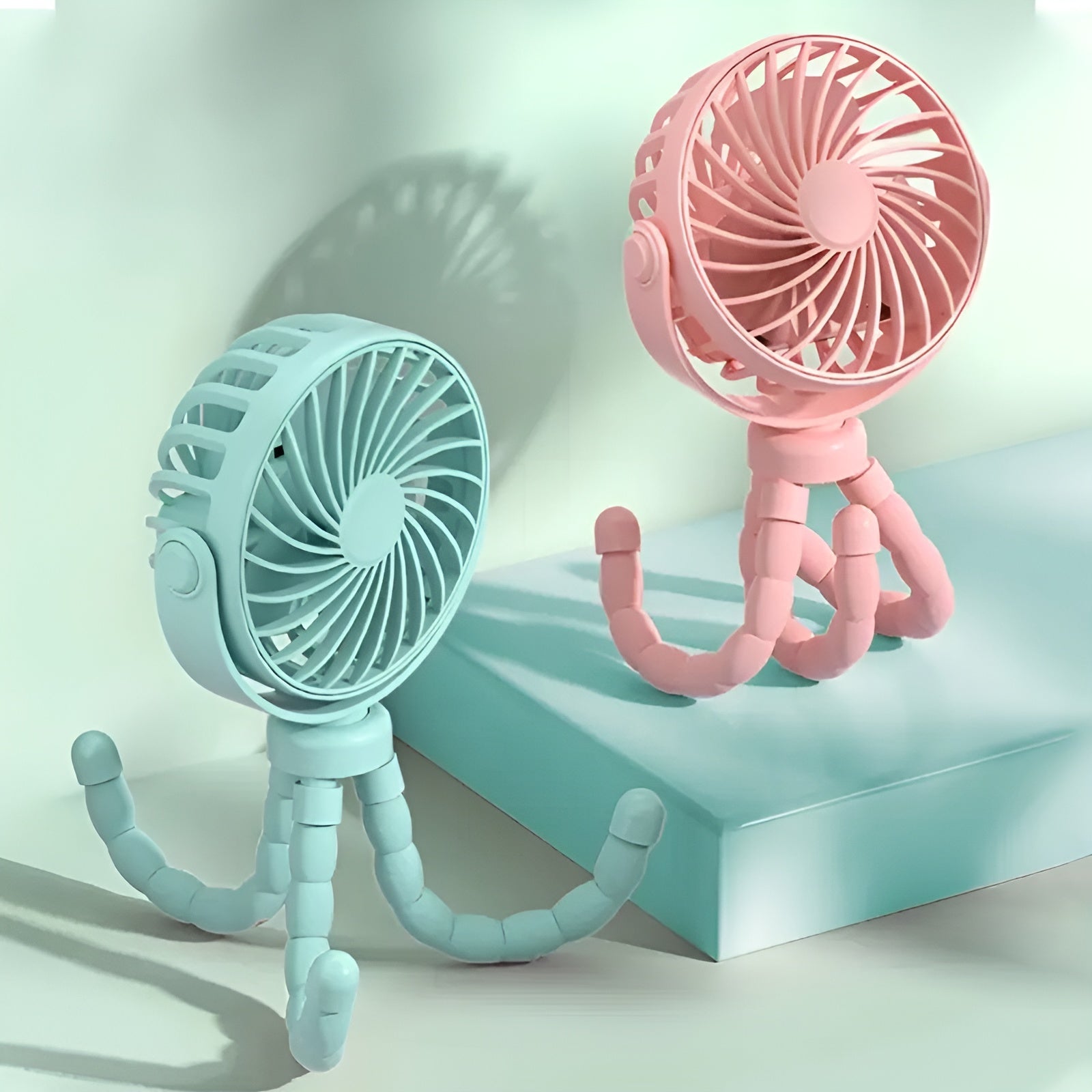 Mini ventilador con trípode