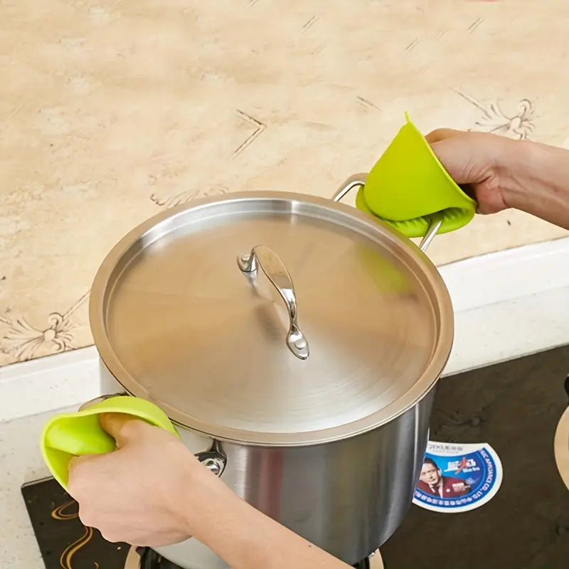 Mini guantes para horno de silicona gruesos (2 unidades)