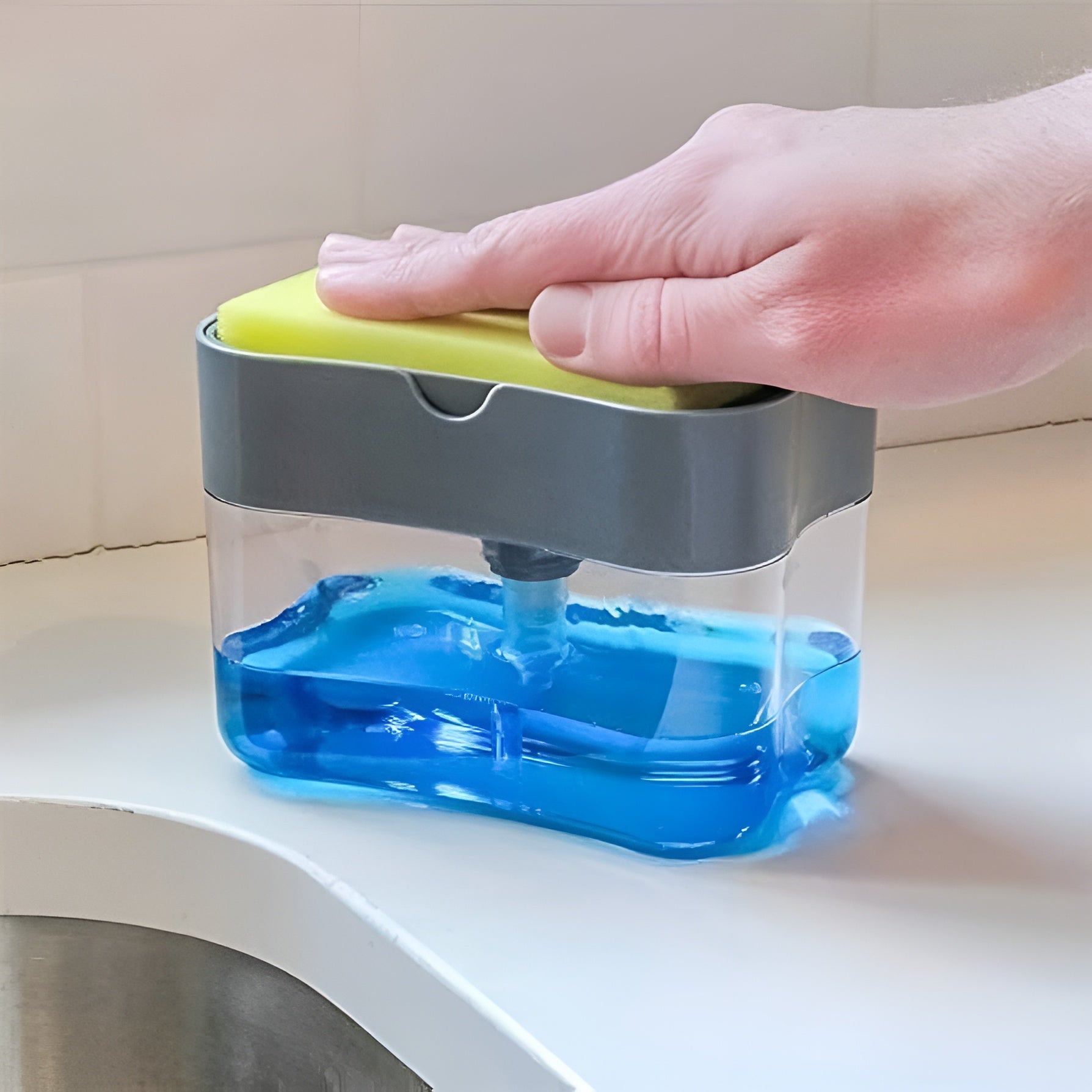 Dispensador de jabon para platos para cocina