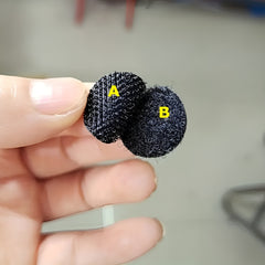 Pegatinas circulares de cierre magico (100 unidades)