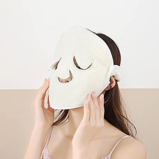 Mascarilla facial tipo compresa