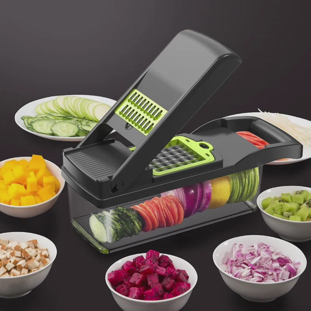 Cortador de verduras multifuncional 14 en 1