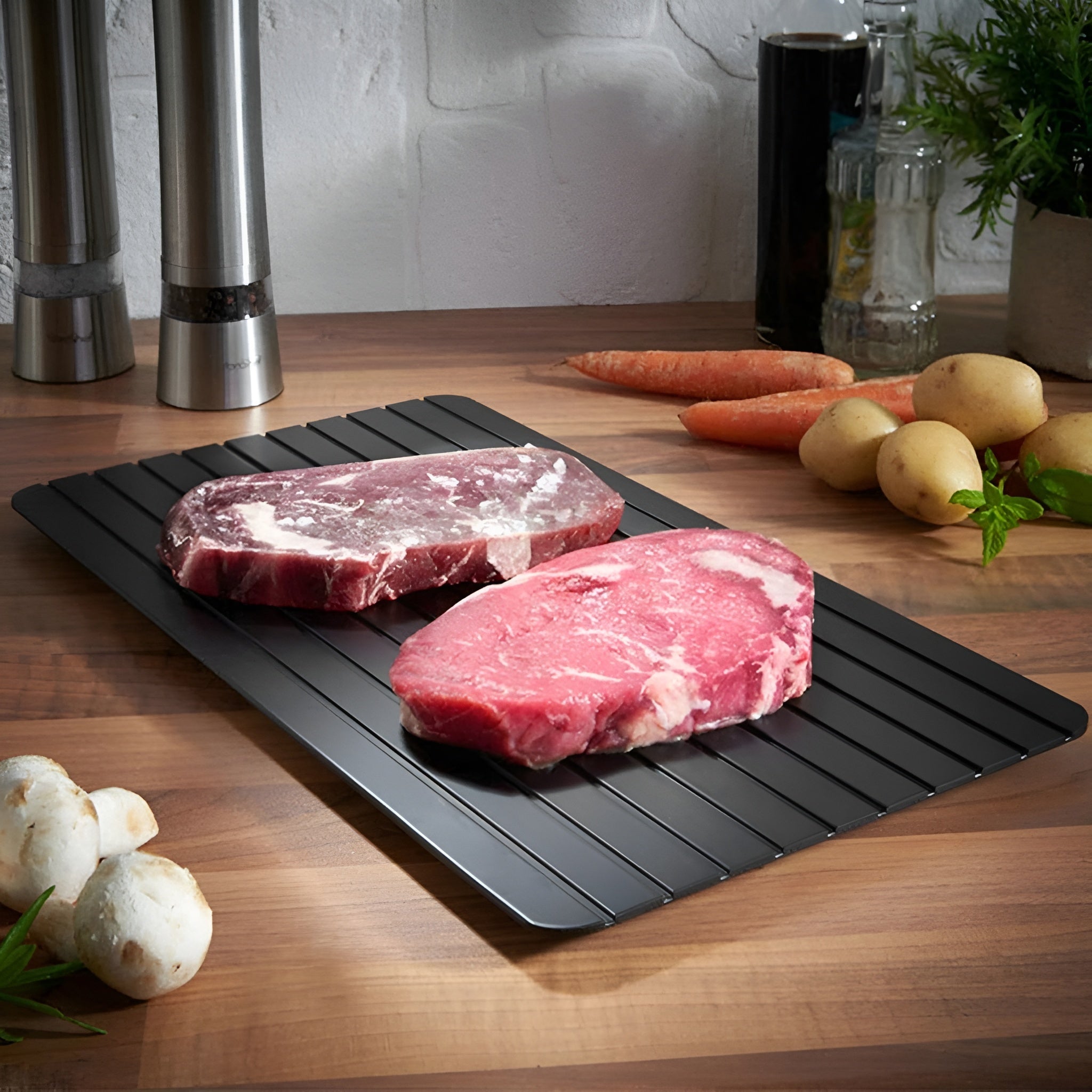 Bandeja para descongelar carne