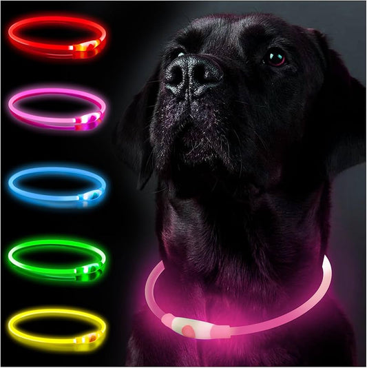 Collar Led para Mascotas Ajustable