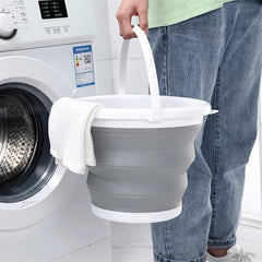 Cubo plegable portátil