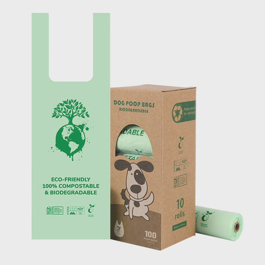 Bolsas biodegradables para desechos de perros (Pack de 100)