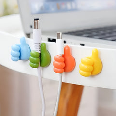 Ganchos adhesivos con forma de pulgar (pack de 10)