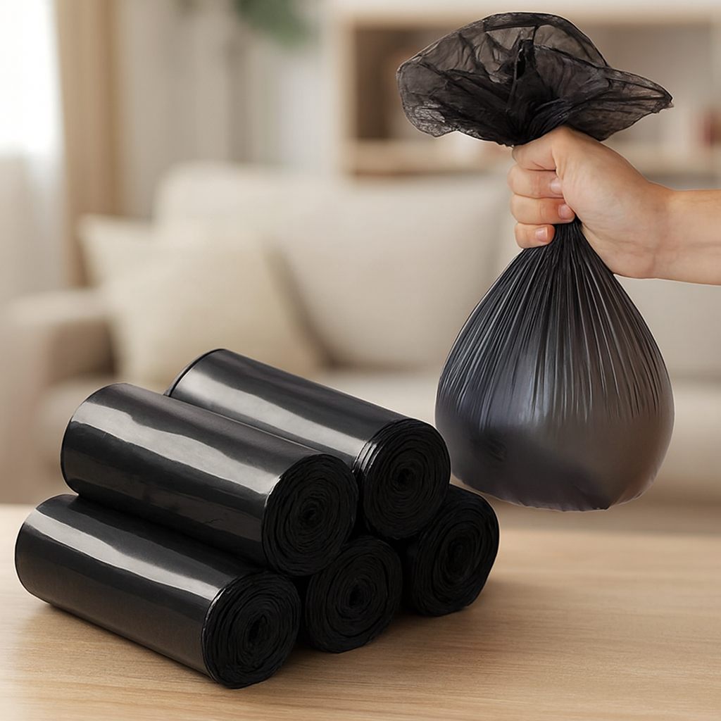 Bolsas de basura de plastico (100 bolsas) – NQLN Store Venezuela, tienda online con envío a todo el país