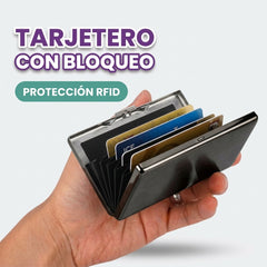 Tarjetero para hombre con bloqueo