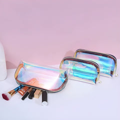 Bolso transparente para maquillaje