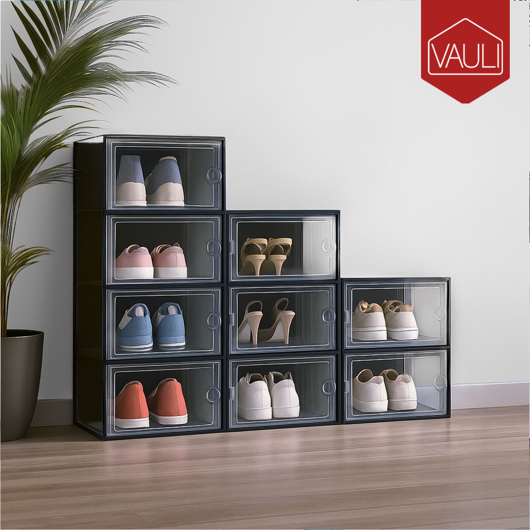 Estantería Apilable para zapatos VAULI (9 Cubos)