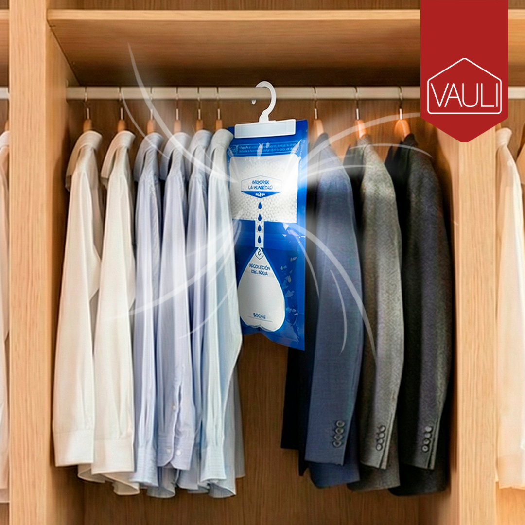 Bolsa absorbente de humedad 500ml Vauli para closet armario deshumidificador
