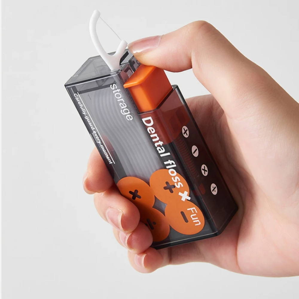 Estuche de almacenamiento de hilo dental