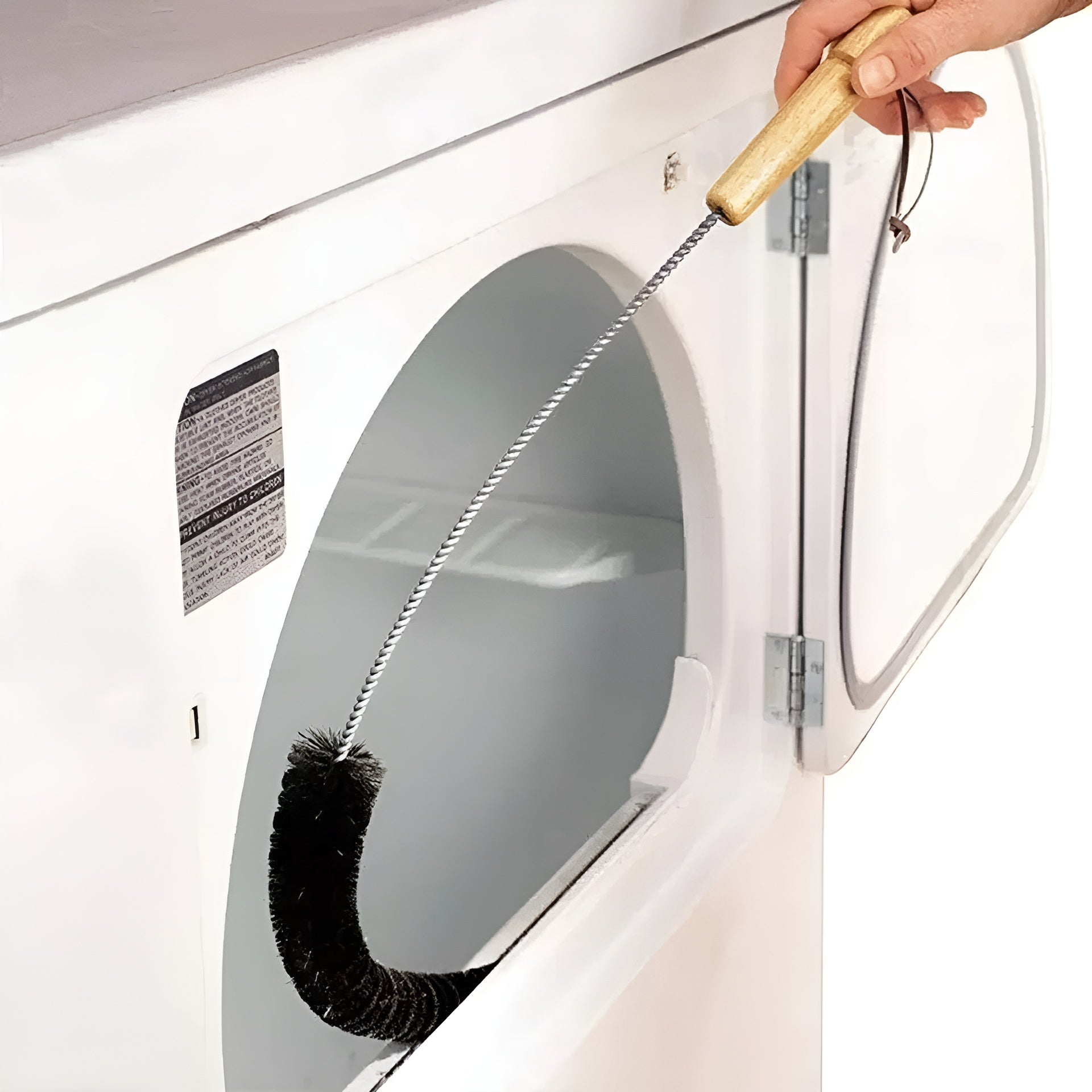 Cepillo flexible para limpieza profunda de bobinas