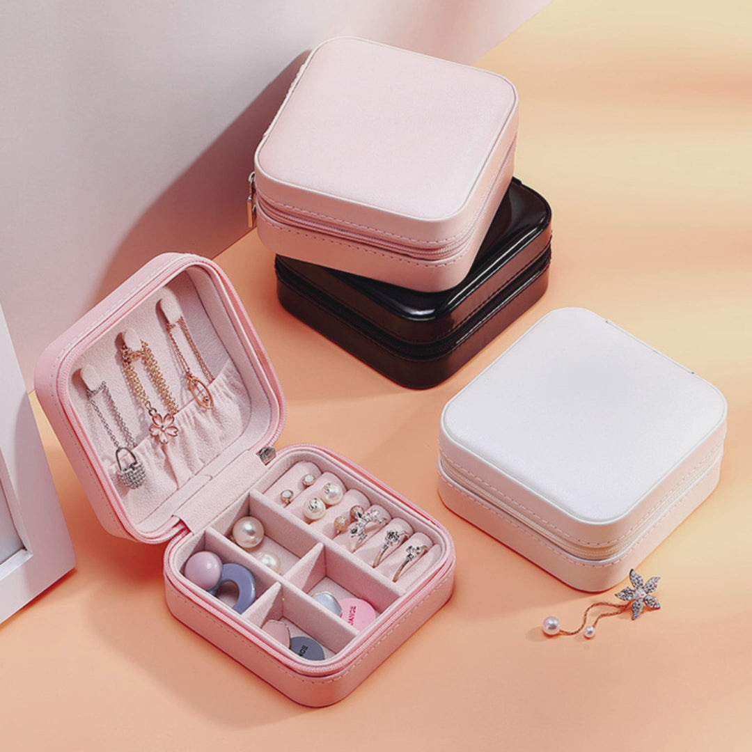 Organizador de joyas estuche de viaje