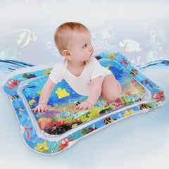 Alfombra de juego acuatica para bebes inflable