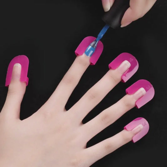 Plantilla de esmalte para uñas