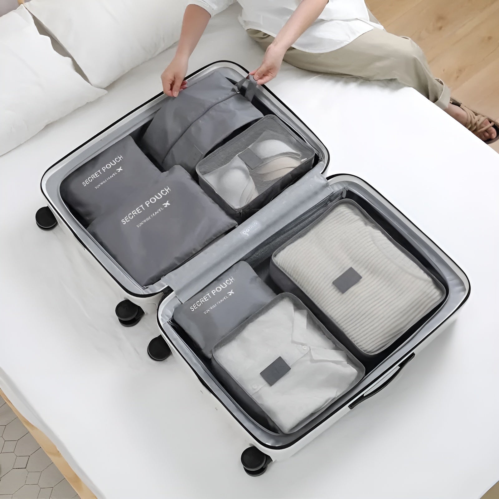 Set de bolsas de viajes (9 unidades)